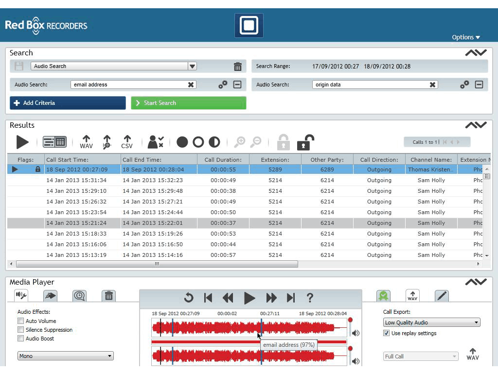 GRABADORA REDBOX TELECOMUNICACIONES